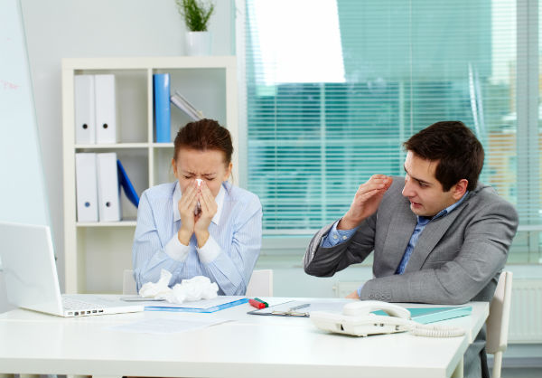 Как уберечься от гриппа в офисе?